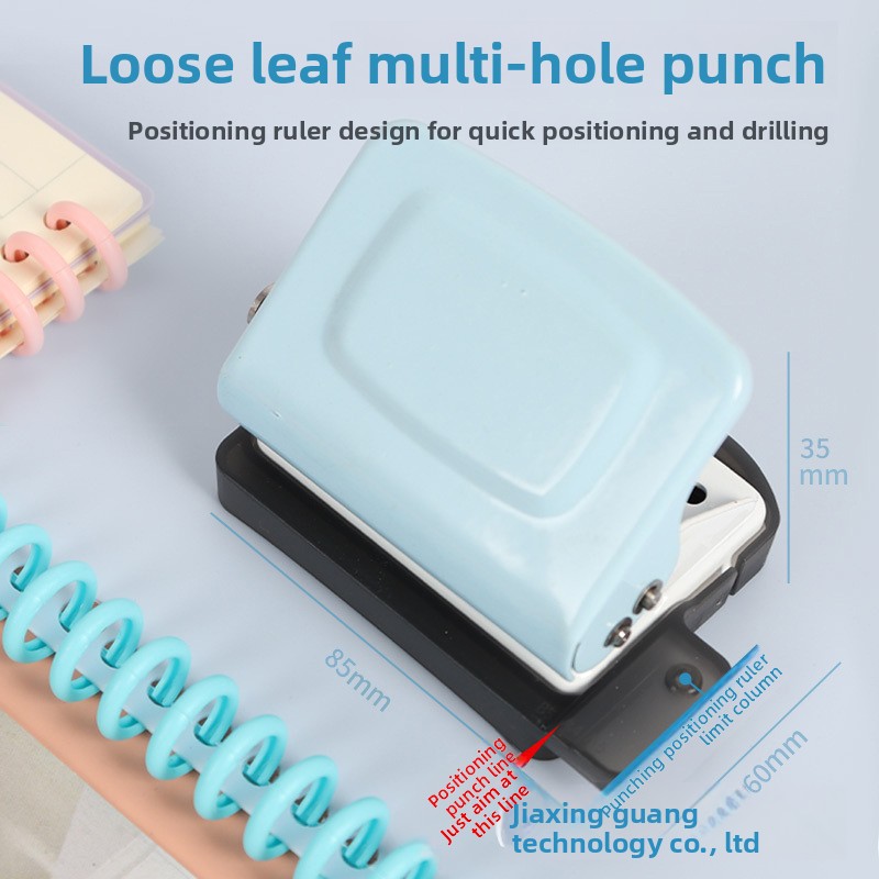 Binding Machine Comb - Mini perforadora pequeña creativa de 6