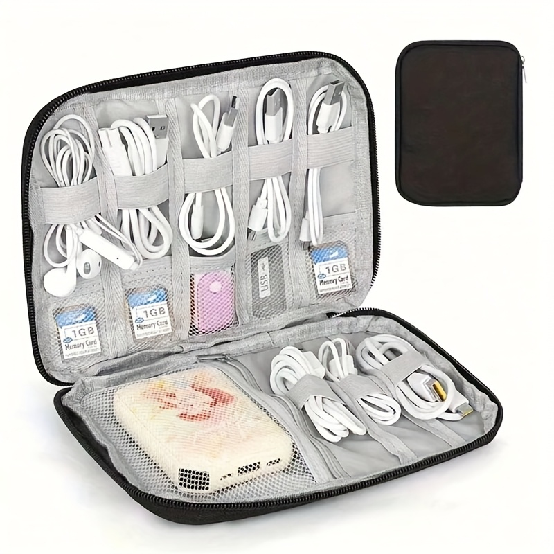 Office Tech Gear - Organizador de Cables de Viaje de