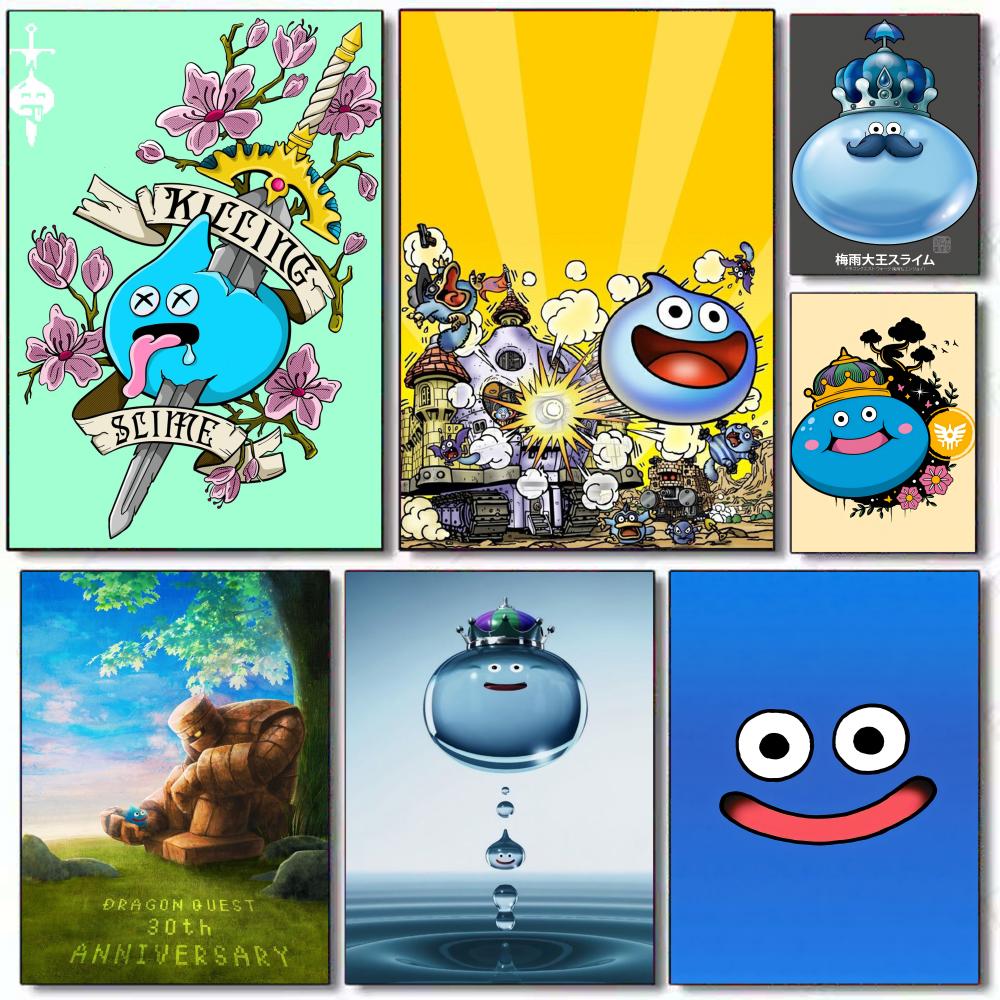 Póster D-Dragon Quest Slime, p - Office Quest reseña y precio