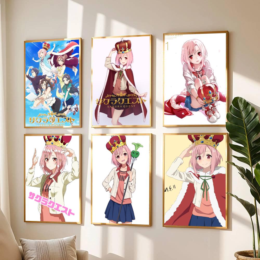 Póster de anime S-Sakura Quest - Office Quest reseña y precio