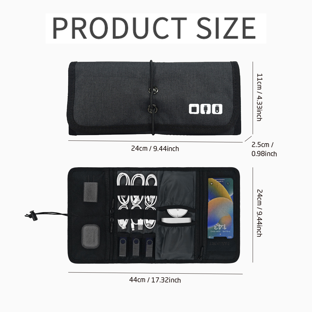 Bolsa Organizadora de Cables,  - Office Technician reseña y precio