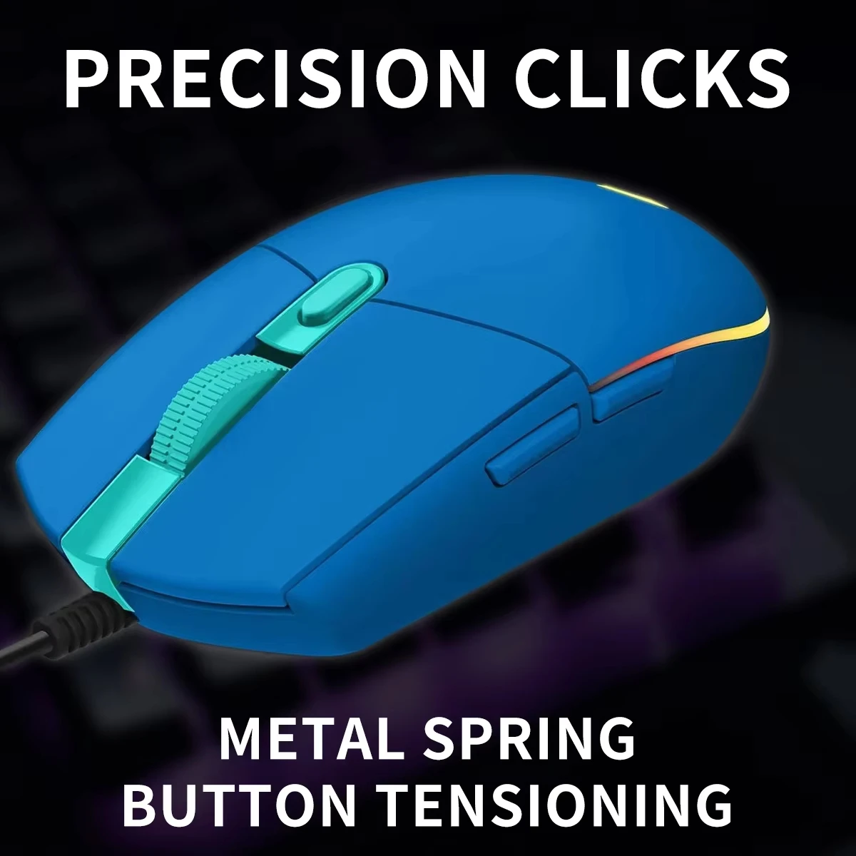 Ratón para juegos con cable Lo - Logitech Mouse G203 reseña y precio