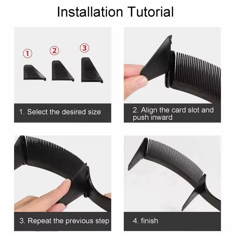 Peine de Barbero Profesional C - Binding Machine Comb reseña y precio