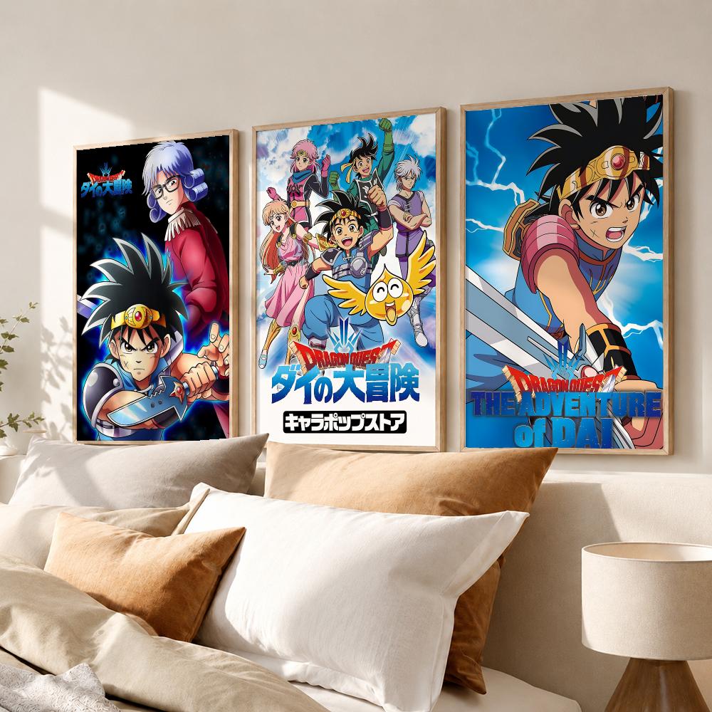 Póster de Dragon Quest, juego  - Office Quest reseña y precio