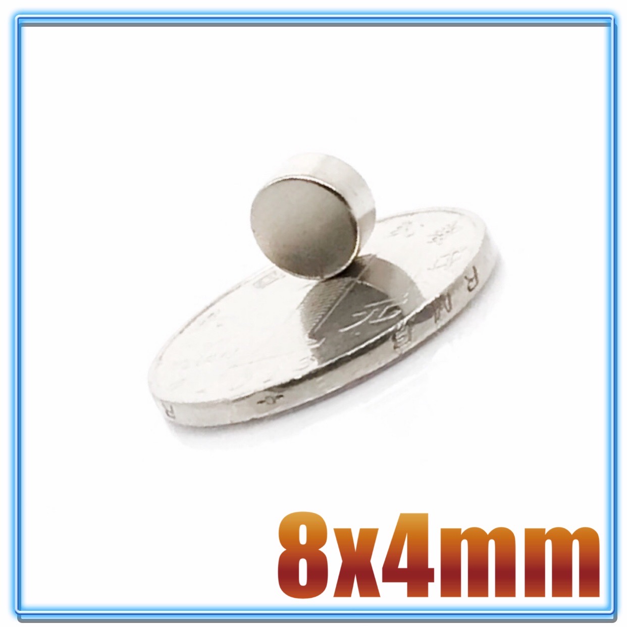 Imán redondo de 8x4mm, 10/50/2 - Office Technologies reseña y precio